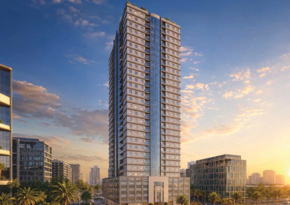Al Aamra 1 Tower by GJ Properties (developer render)