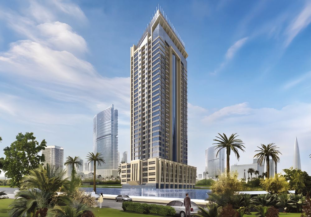 Al Aamra 3 Tower by GJ Properties (developer render)