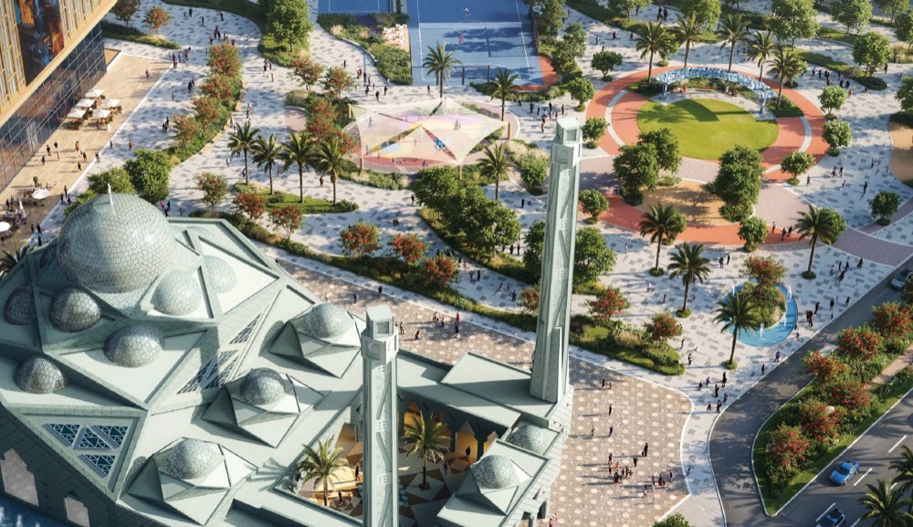 Community facilities at Tiger Downtown Ajman