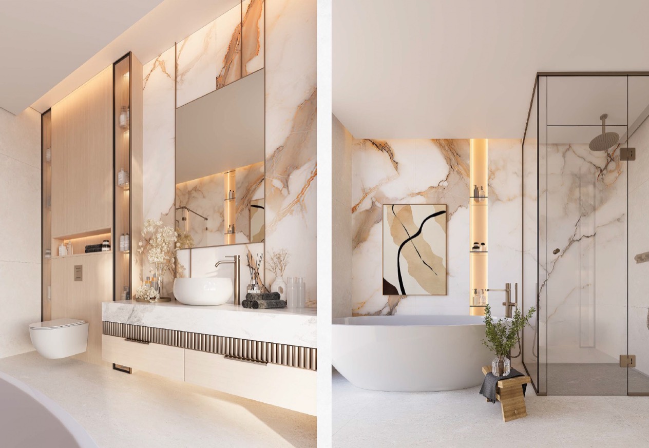 Three-bedroom residence